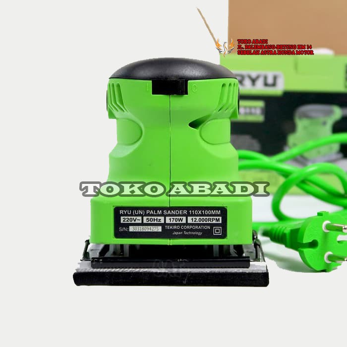 Jual Mesin Amplas Tkiro RYU RPS110 Palm Sander 170W | Shopee Indonesia