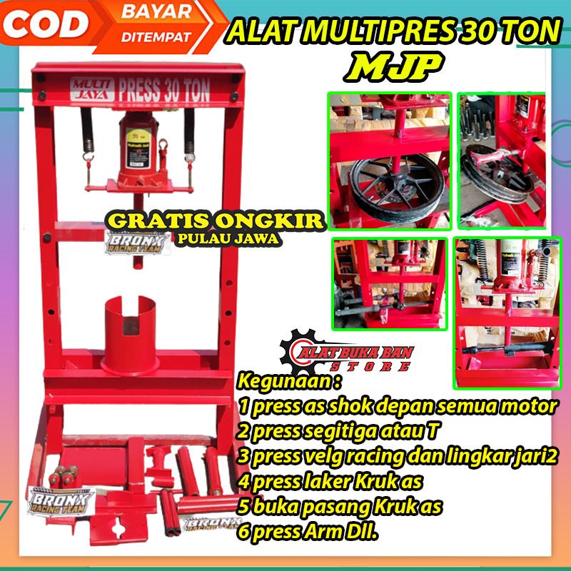 Jual Alat Press Multifungsi Press Velg Press Kruk As Press As Shock Press Stang Seher Press Kupu