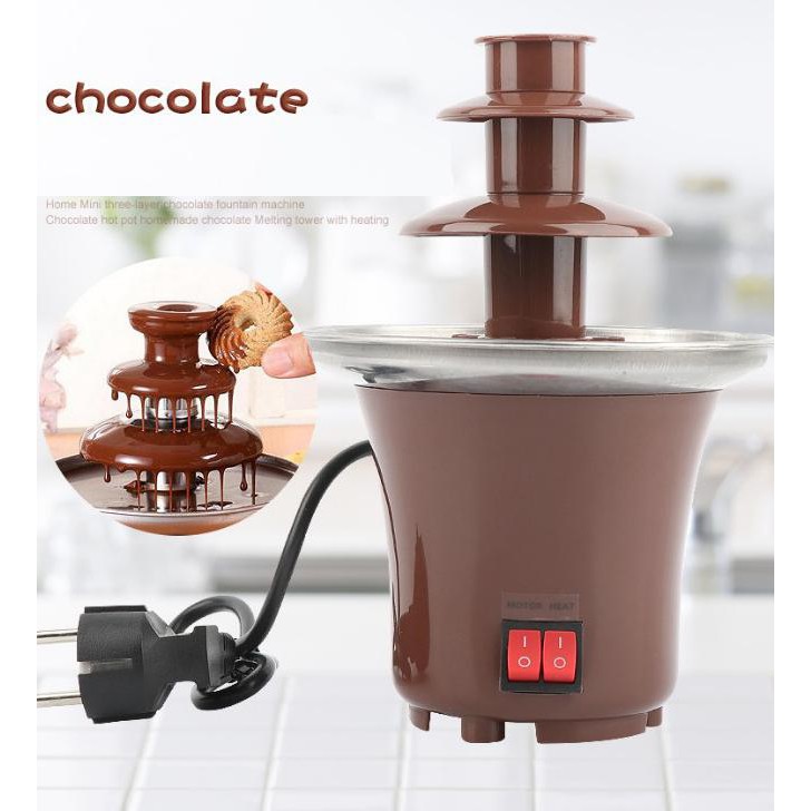 Jual Mesin Coklat Mini Chocolate Fondue Machine 102056 Shopee Indonesia