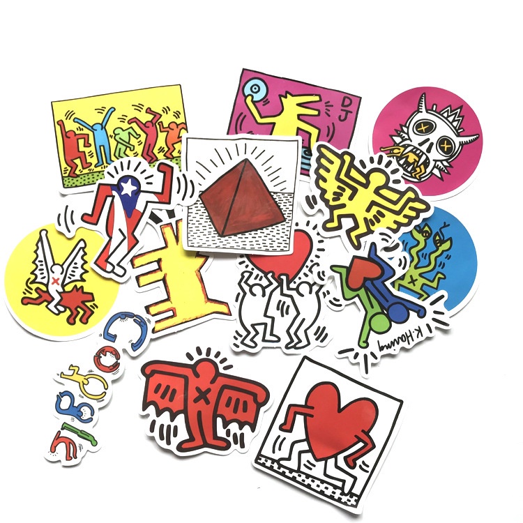 Jual Keith Haring Sticker Pack (14pcs) | Shopee Indonesia
