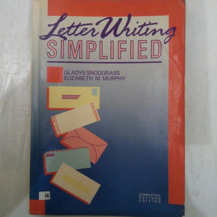 Jual BUKU LETTER WRITING SIMPLISIED | Shopee Indonesia