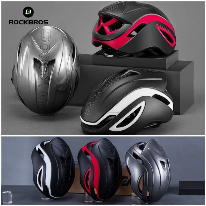 Jual Rockbros Helm Sepeda HC-052 Roadbike Aero Ultralight Helmet ...