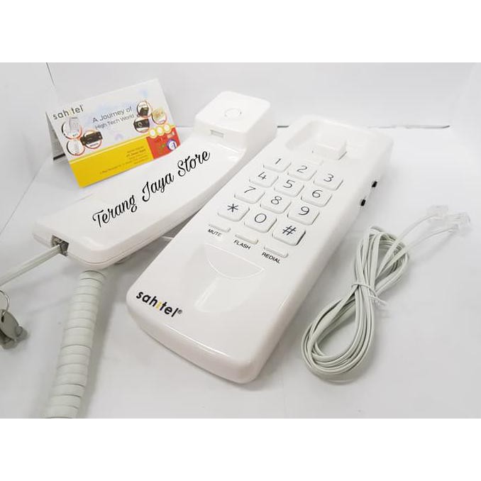 Jual R464W5325- Telepon Rumah Kabel Sahitel S-21 (White) | Shopee Indonesia