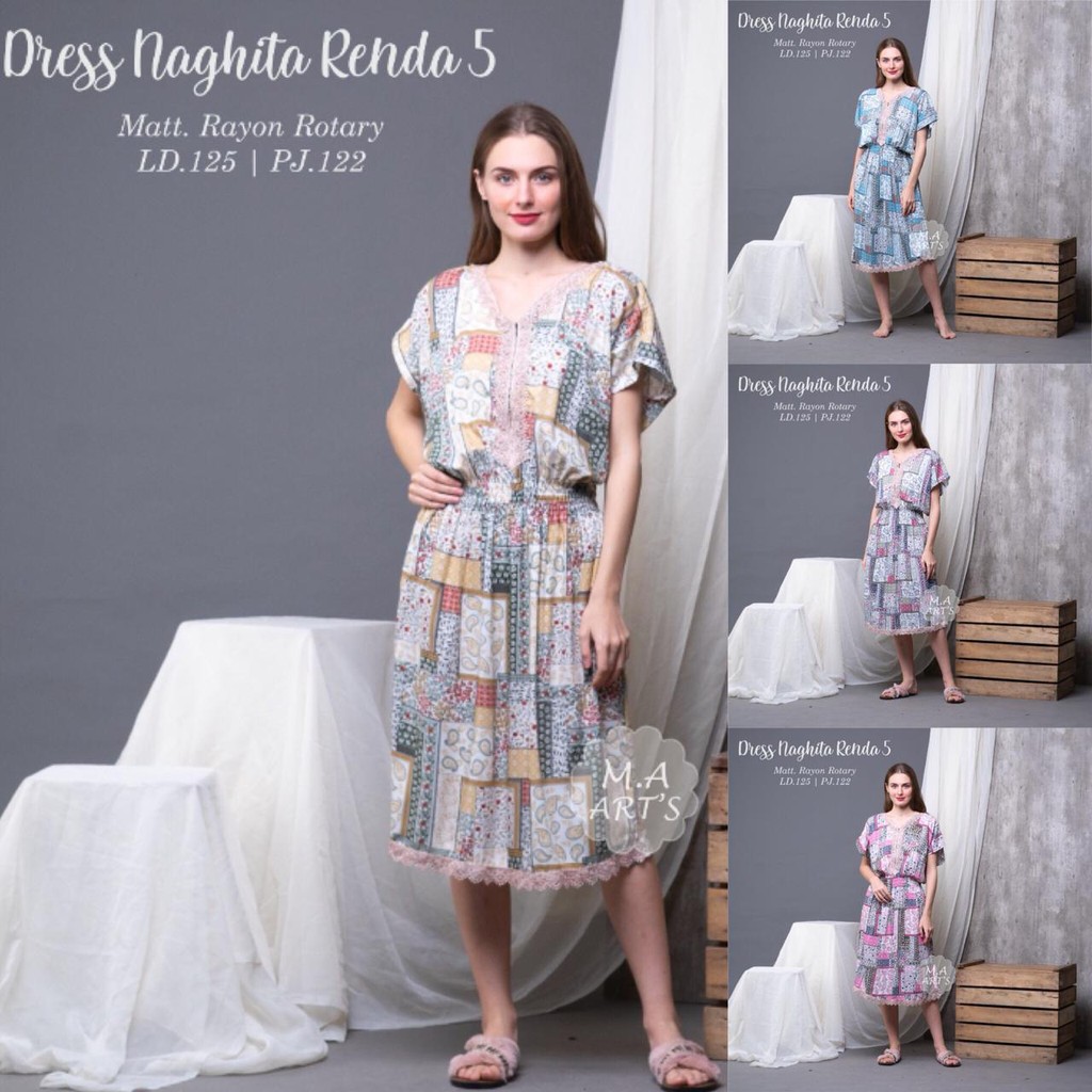 Jual daster midi nagitha 5 | Shopee Indonesia