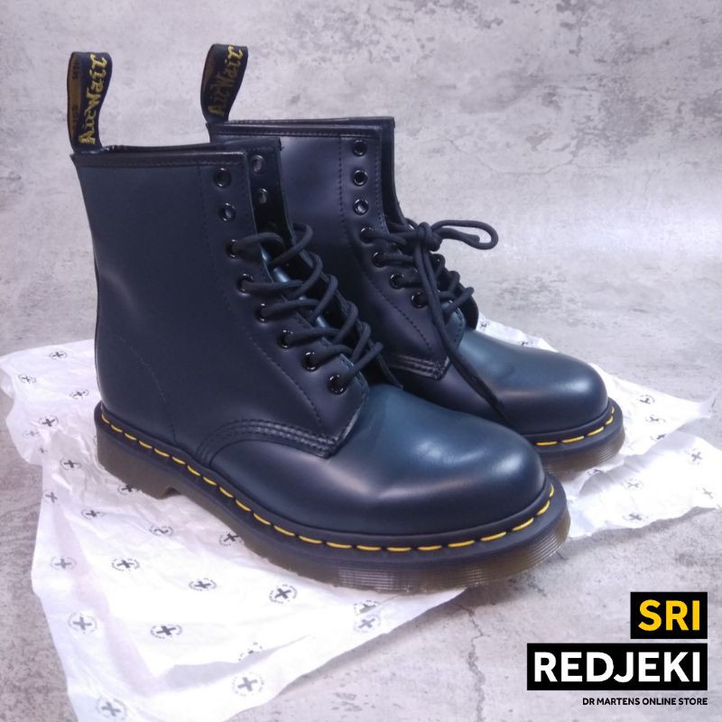 Jual Dr Martens 1460 Navy Smooth Shopee Indonesia