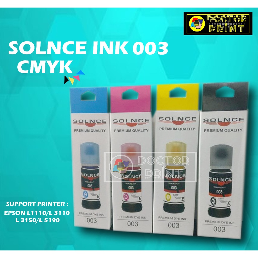 Jual Tinta Epson SOLNCE 003 CMYK | Shopee Indonesia