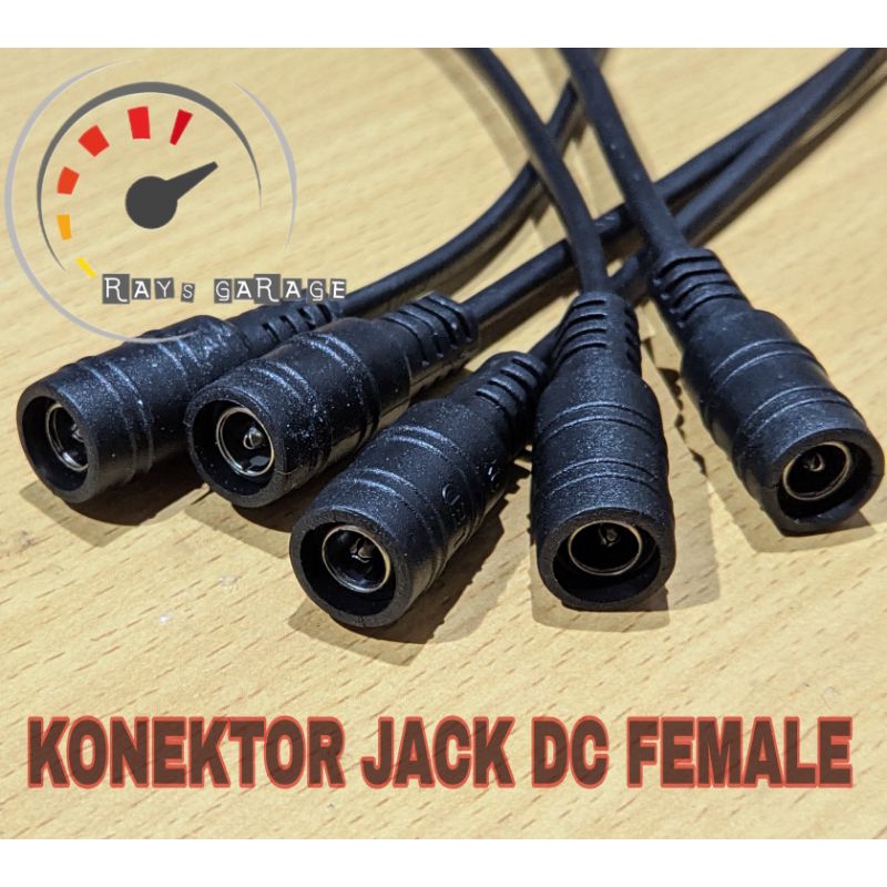 Jual KABEL KONEKTOR CONEKTOR JACK JAK DC FEMALE CEWEK BERKUALITAS KABEL ...