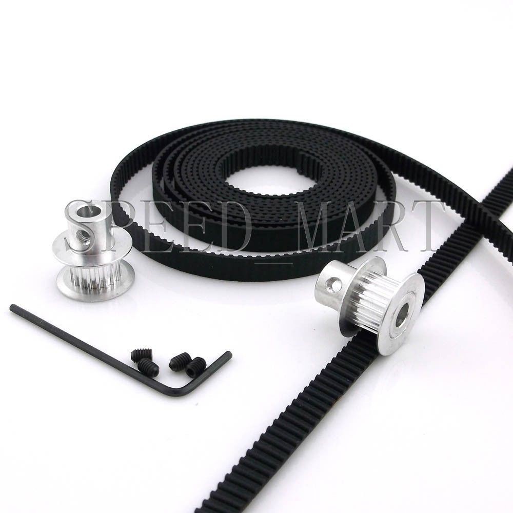 Jual Timing Belt 2GT-6 Timing belt 6mm Open Fit 2GT pulley per 0.5m ...
