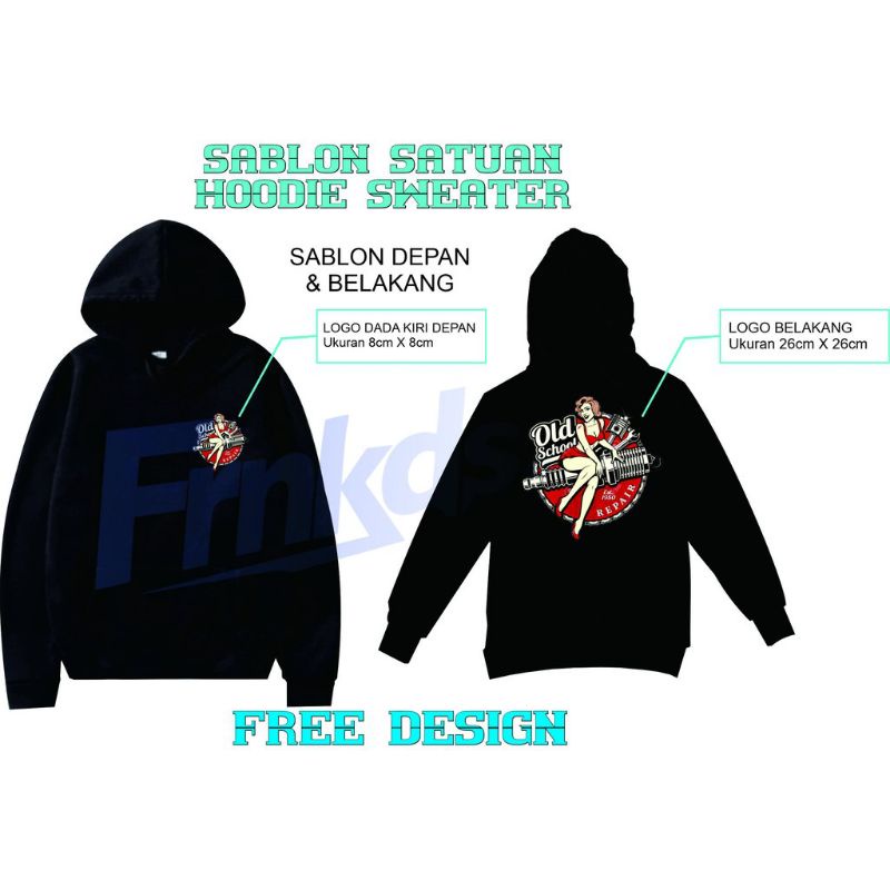 SABLON HOODIE SWEATER| SABLON CUSTOM HOODIE SABLON SWEATER SUKA SUKA  SABLON HOODIE SATUAN/ FOTO