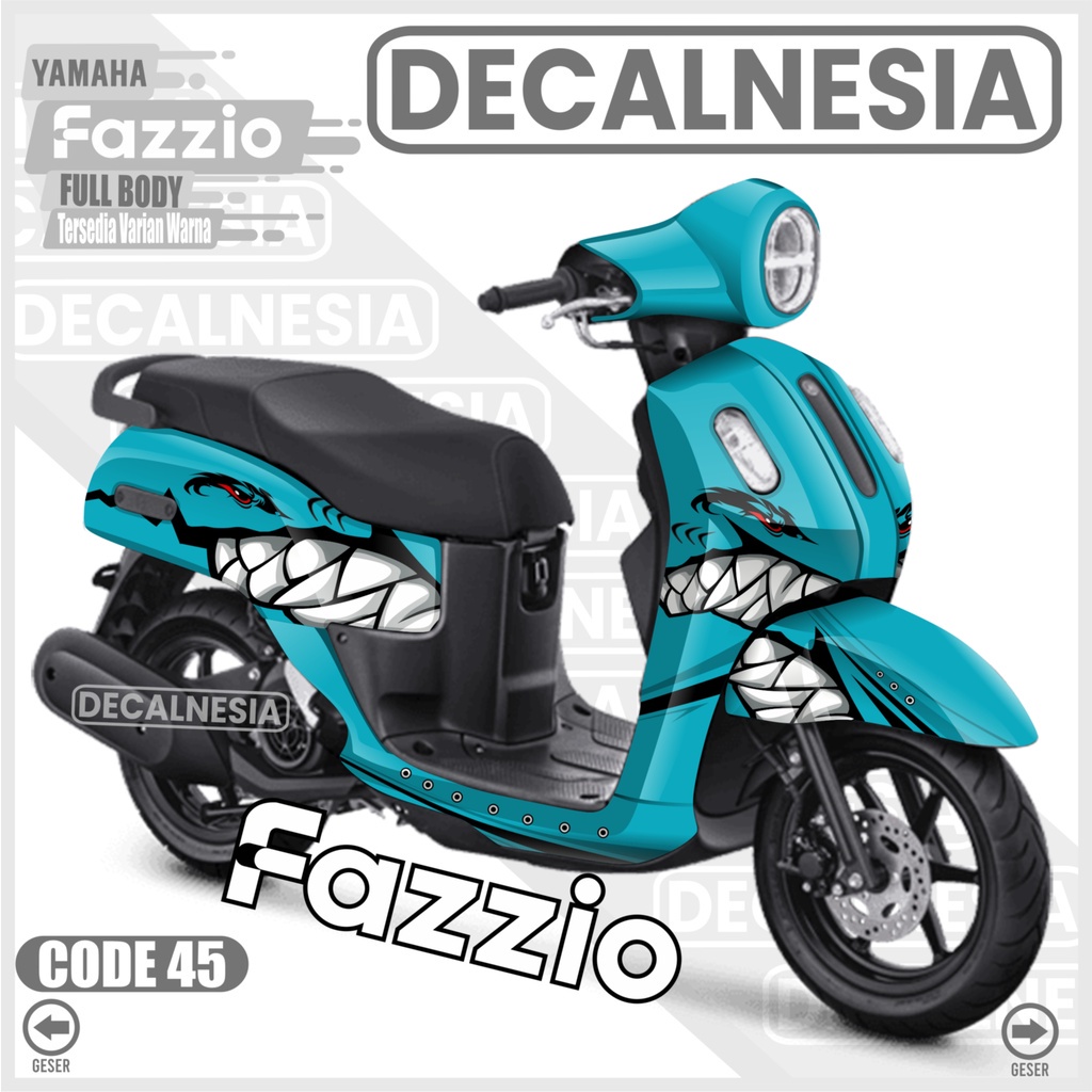 Jual Stiker Decal Fazzio New Full Body Sticker Motor 2022 Yamaha ...