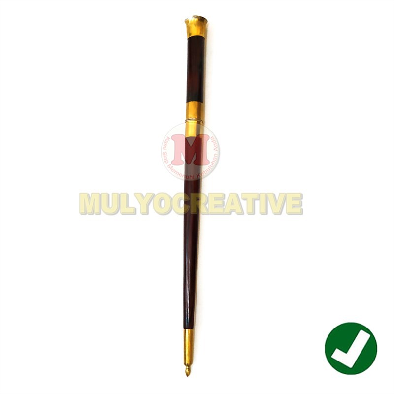 Tongkat Komando Polos Tongkat Komando Bahan Kayu Jati Hutan