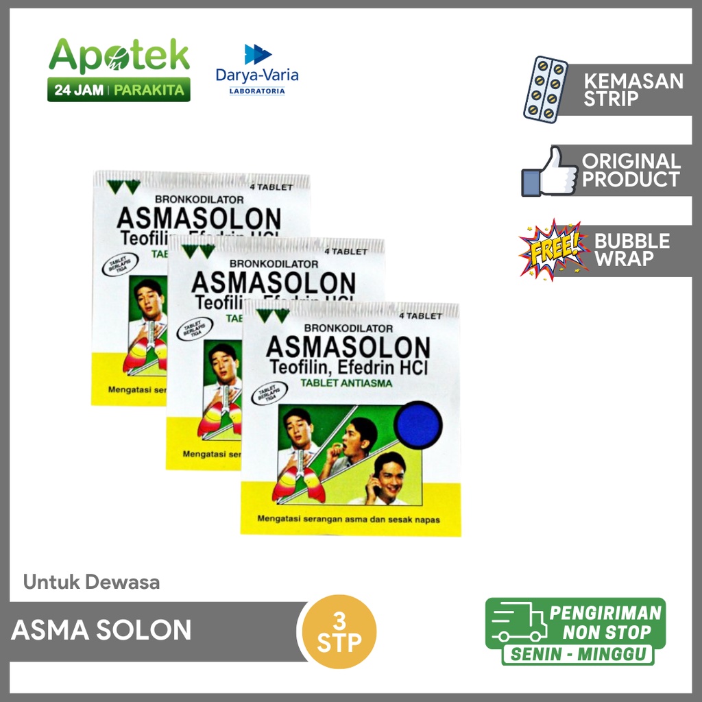 Jual Asma Solon / Asmasolon Obat Anti Asma Untuk Saluran Pernapasan ...