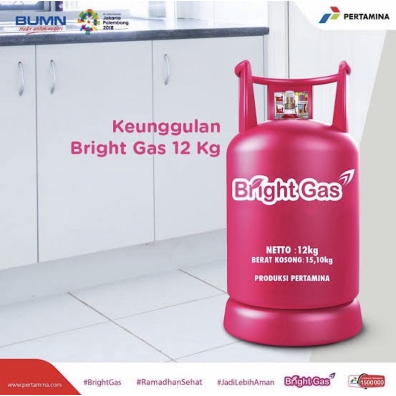 Jual Tabung Bright Gas 12kg Tabungisi Shopee Indonesia 