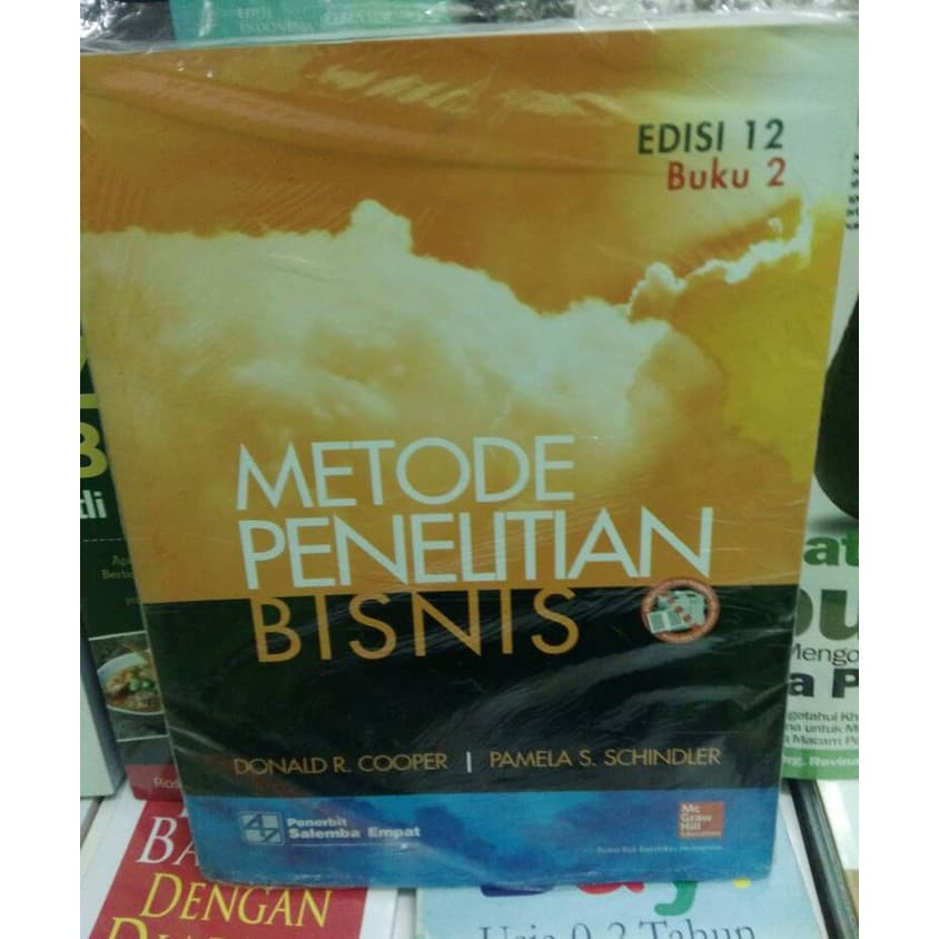 Jual Metode Penelitian Bisnis Buku 2 Edisi 12 Donald R Cooper dkk ...