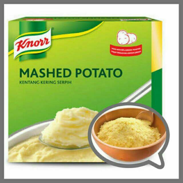 Jual 250gr KNORR MASHED POTATO tepung kentang serpihan kentang Shopee