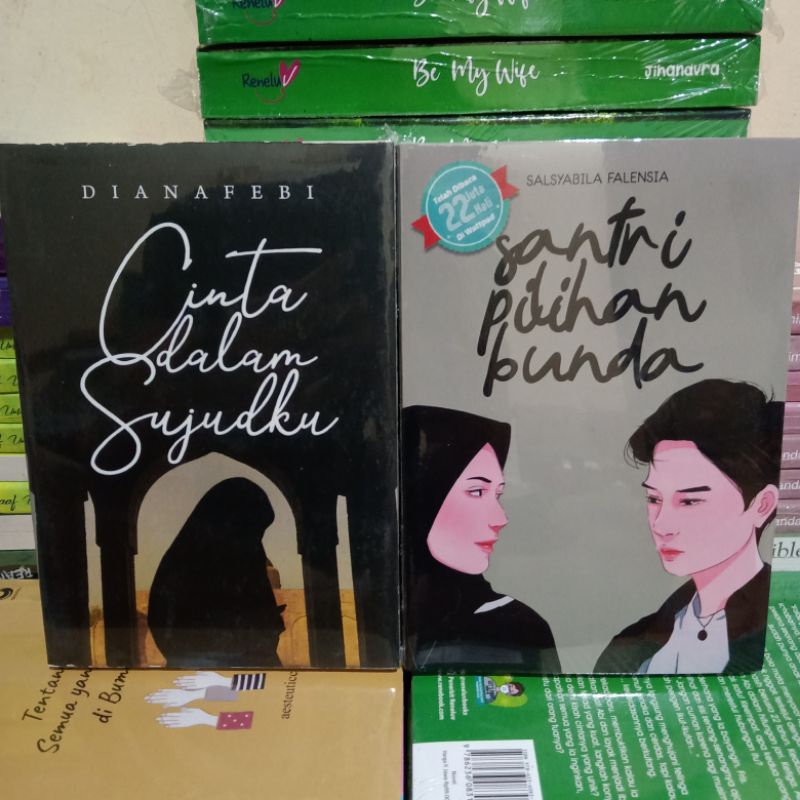 Jual Buku Paket Novel Islami Santri Pilihan Bunda Cinta Dalam Sujud