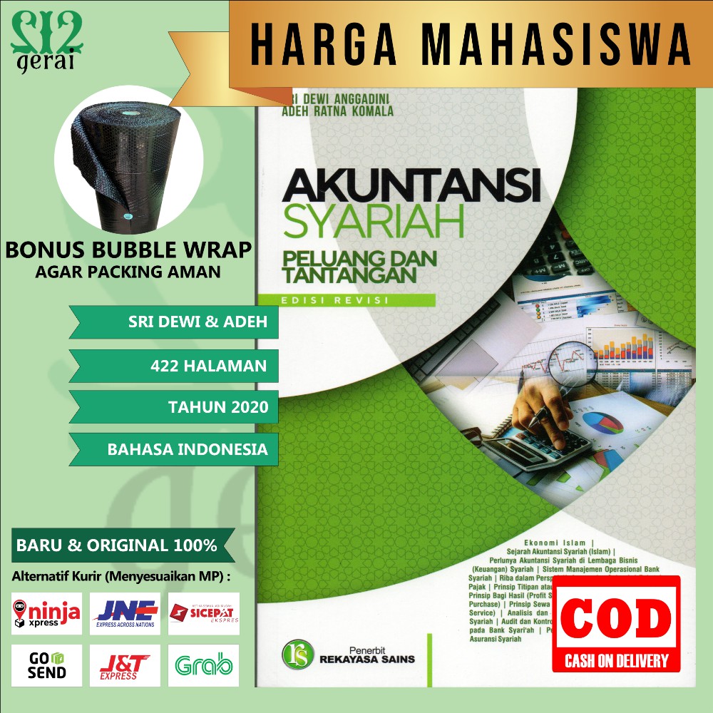 Jual BUKU AKUNTANSI SYARIAH SRI DEWI ANGGA DINI HARGA MAHASISWA ...