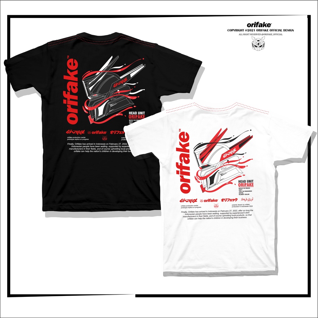 Jual [COD] orifake - OR20 T-Shirt Exclusive Prototype Series 1 | Shopee ...