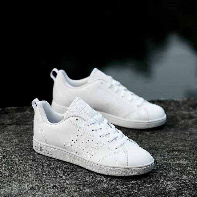 Harga adidas neo deals advantage white original