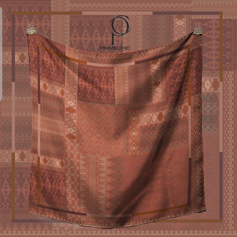 Jual Rancak Scarf Premium Voal Printing By Primechic | Shopee Indonesia