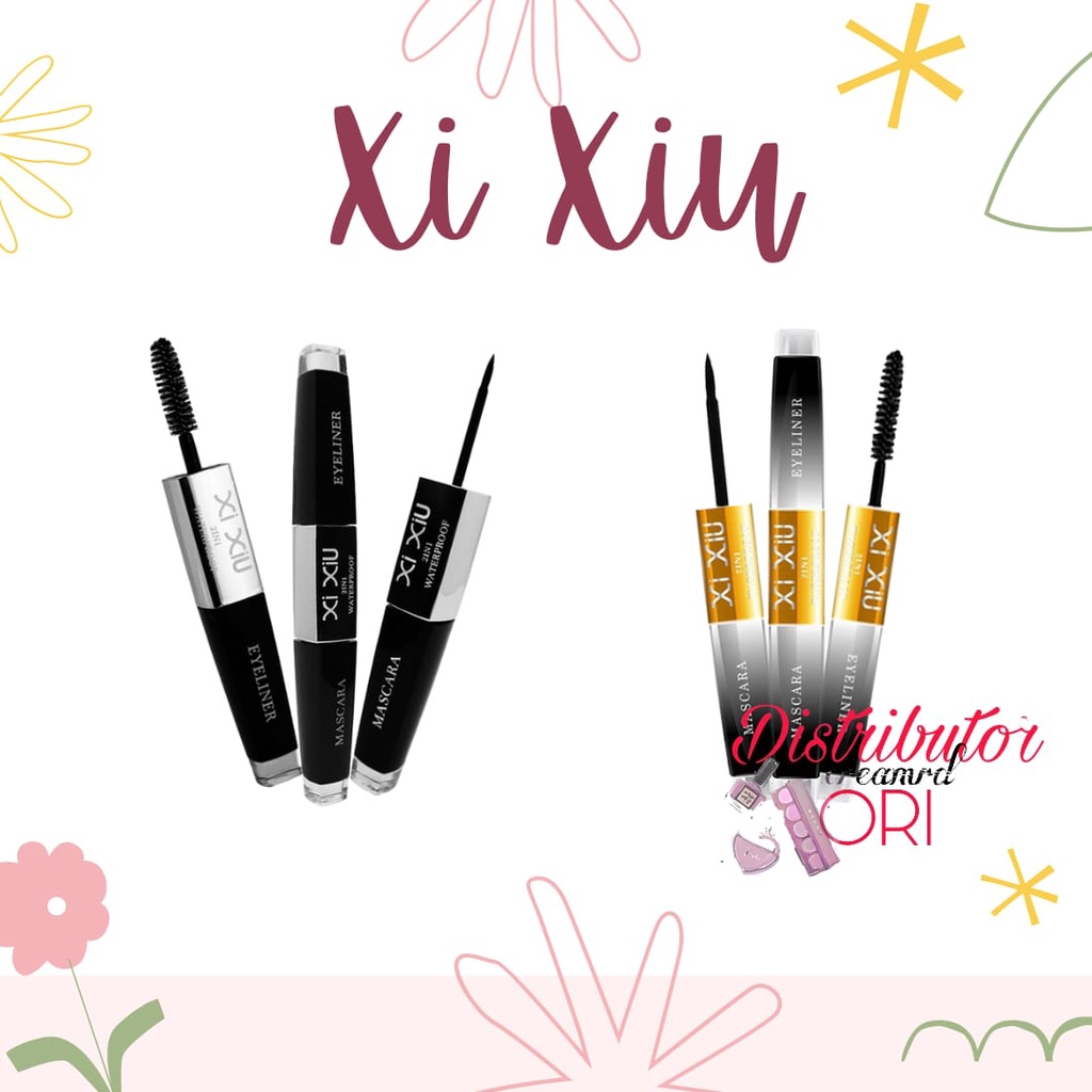 Jual XI XIU 2in1 Mascara Eyeliner Divine mascara Xixiu maskara eyeliner 5g Shopee Indonesia