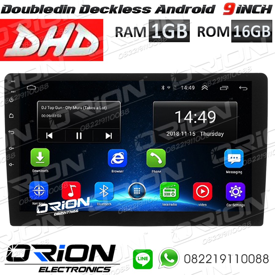 Jual Headunit Android Deckless Android DHD 9 inch | Shopee Indonesia