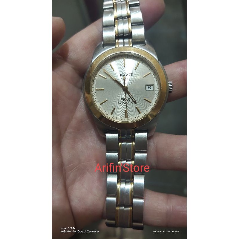 Jam tangan discount tissot automatic original