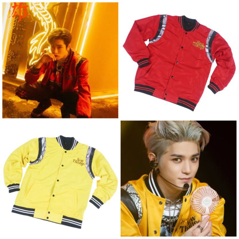 Jual KPOP NCT 127 Kick It New Thangs Red/Yellow Jacket Shopee Indonesia