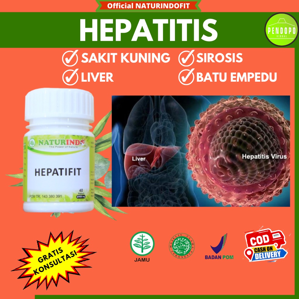 Jual Obat Hepatitis B C Liver Kuning Batu Empedu Sirosis Herbal Alami ...