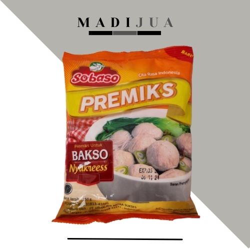 Jual Tepung Bakso Premiks Sobaso 250 Gram Shopee Indonesia