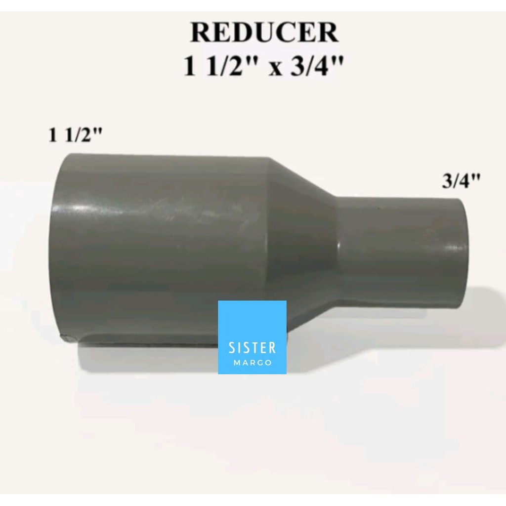 Jual Verlop Sock Vlok Sok Reducer PVC 1 1/2 Inchi x 3/4 Inchi Lesso ...