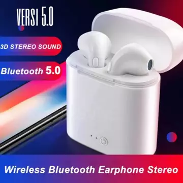 Headset Bluetooth I7S TWS Versi 5.0 Sport True Wireless Earphone I7S Handsfree I7s Tws