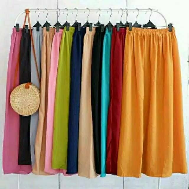 Jual Rok Polos (Basic Skirt) | Shopee Indonesia