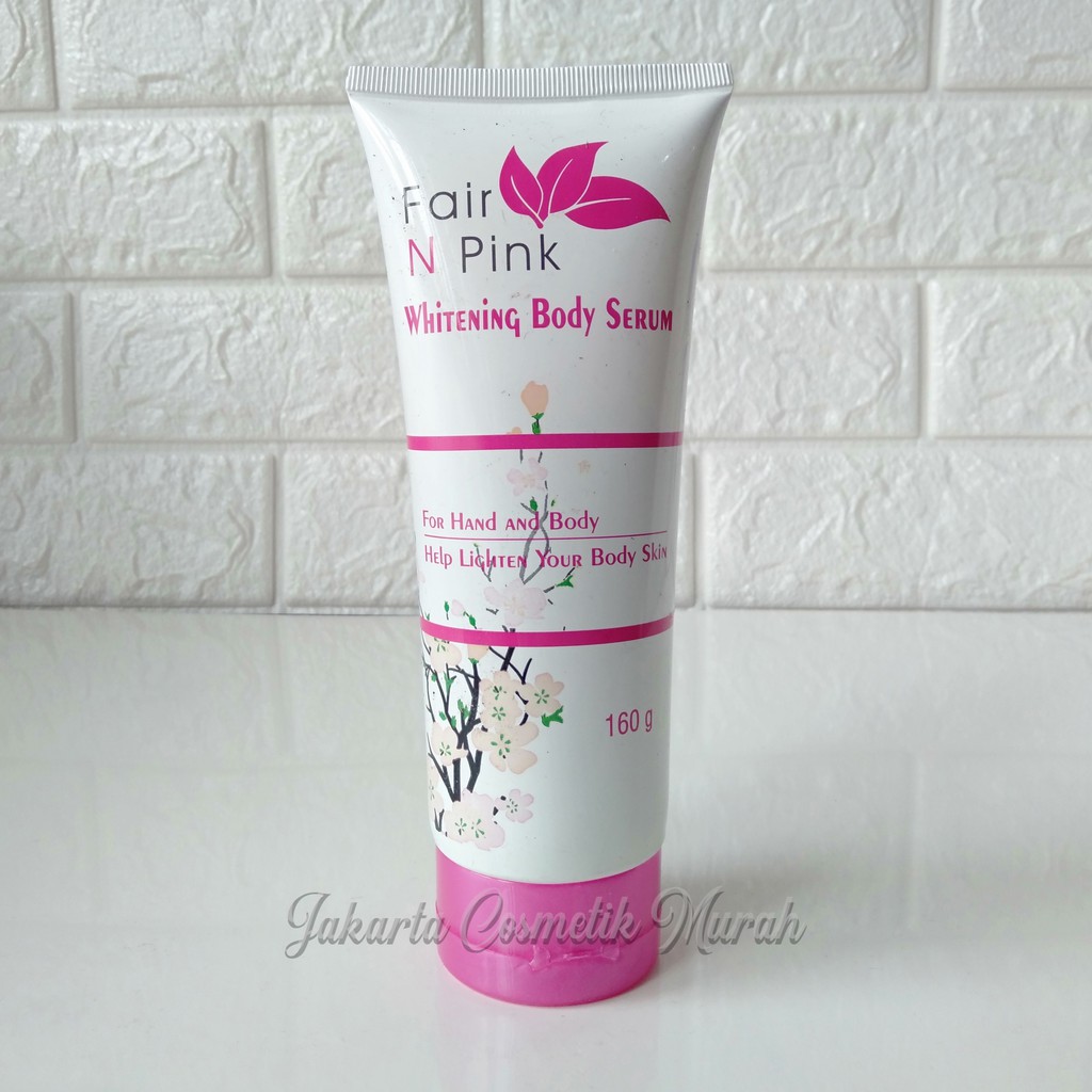 Jual Fair n Pink Serum 160ml Besar Fair n Pink WHITENING BODY