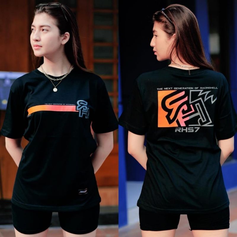Jual Kaos Racing Hell The Next Generation Black FREE STICKER | Shopee ...