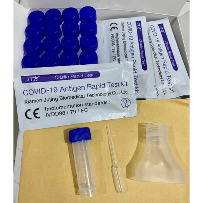 Jual ALAT TEST ANTIGEN SALIVA NOVEL METODE LIUR ECERAN | Shopee Indonesia