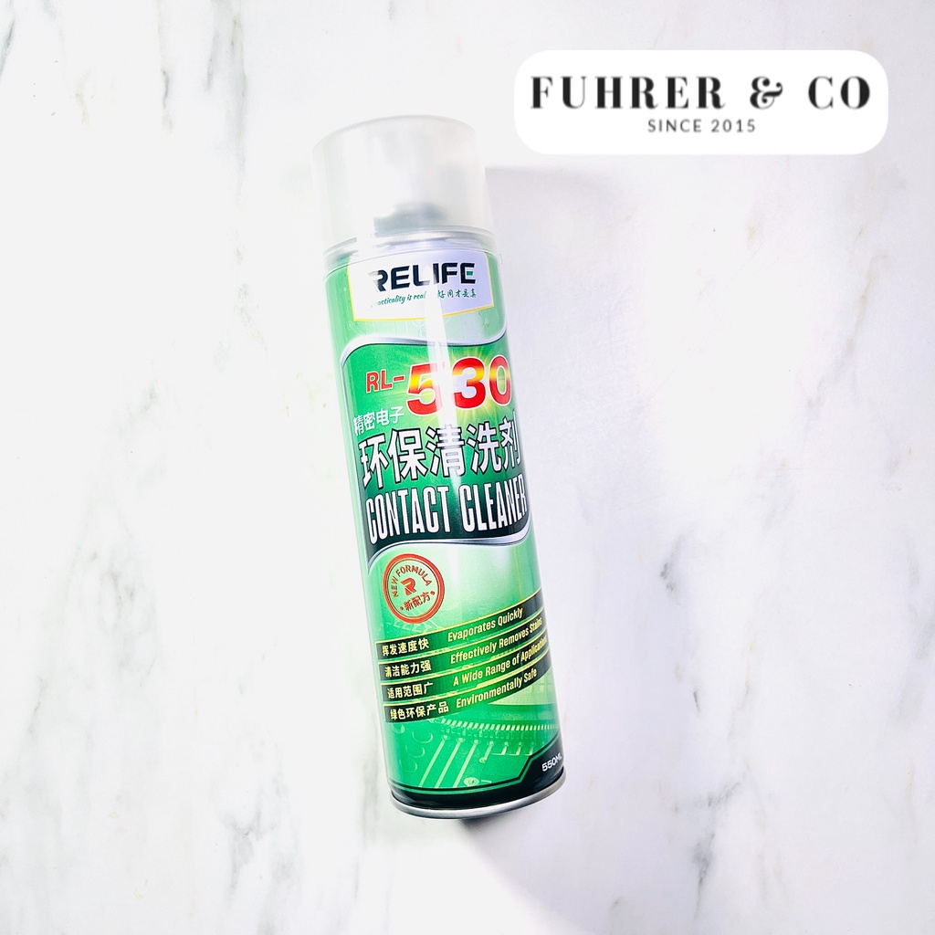 Jual Contact CLEANER RELIFE RL-530 550ML Pembersih Komponen Elektronik ...