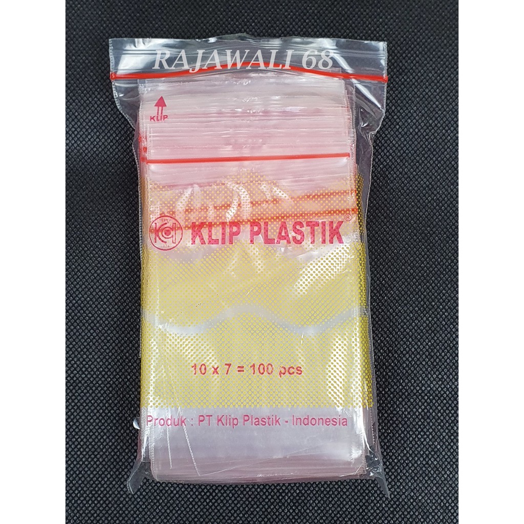 Jual Plastik Klip 100 Pcs Uk 7x10 Cm Zipper Seal Packing Plastik Ziplock Shopee Indonesia 0468