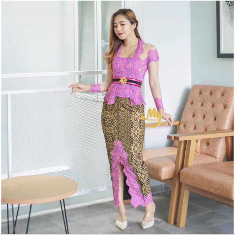Jual SET KEBAYA RANGRANG BALI TERLARIS ROK RENDA BALI | Shopee Indonesia