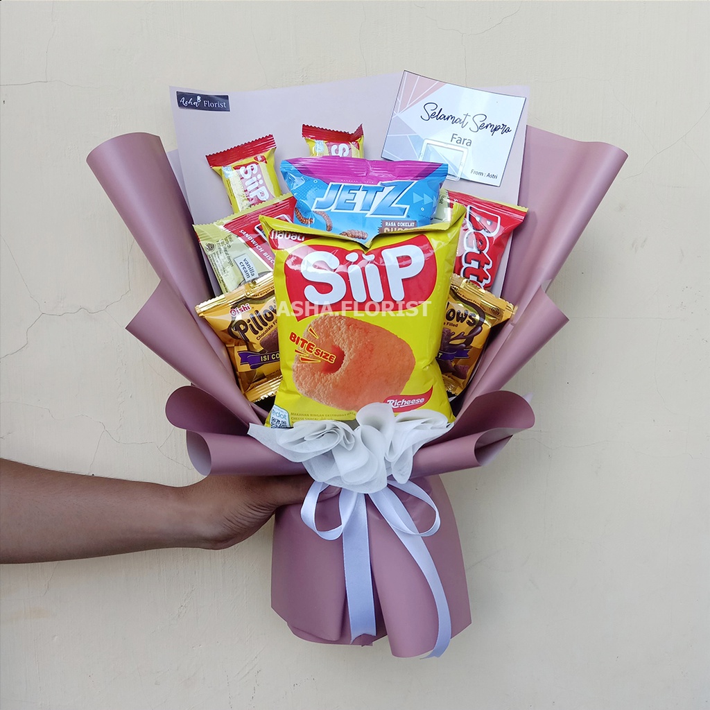 Jual Buket Jajan Murah Snack Buket Buket Graduation Murah Free