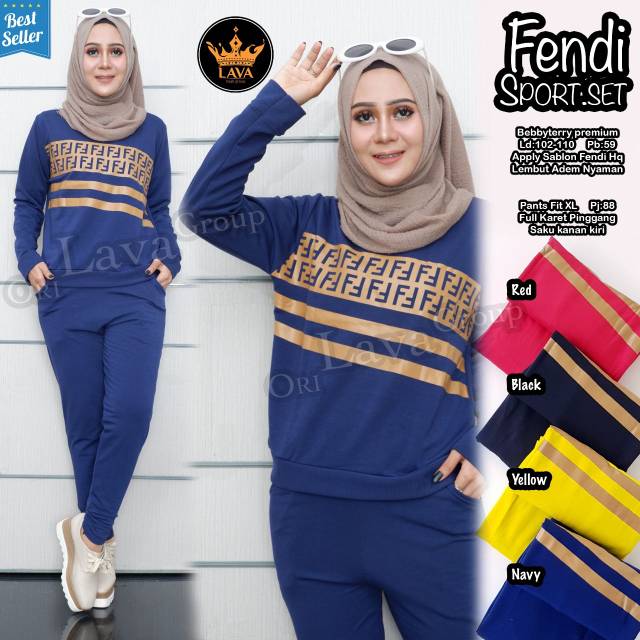 Baju set fendi sale