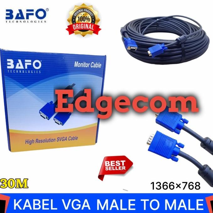 Jual Kabel Vga Meter Bafo Dcs Se Shopee Indonesia