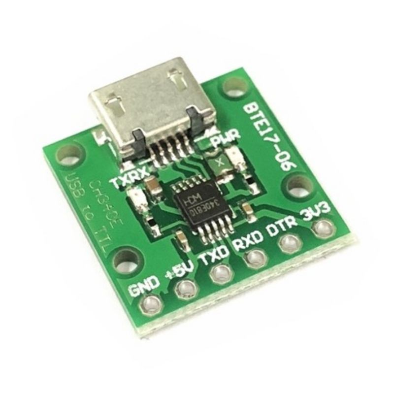 Jual Module Modul USB to TTL Serial Converter Ch340E Ch340 Arduino ...