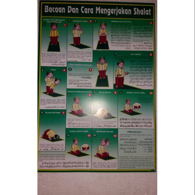 Jual POSTER TATA CARA SOLAT | Shopee Indonesia