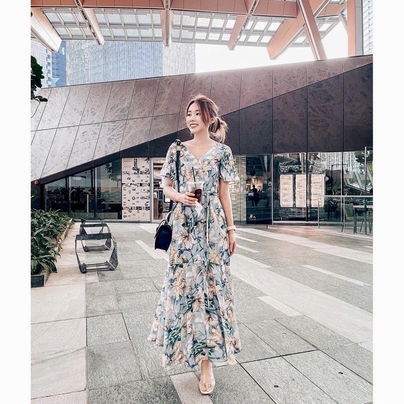 Long dress clearance shopee