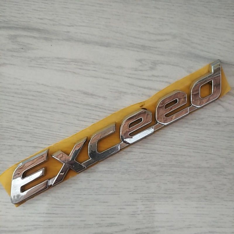 Jual Emblem Exceed Ori | Shopee Indonesia