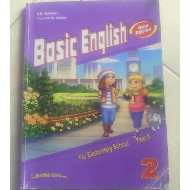 Jual Buku Bekas Bahasa Inggris Basic English Yudhistira Kelas 2 Sd ...