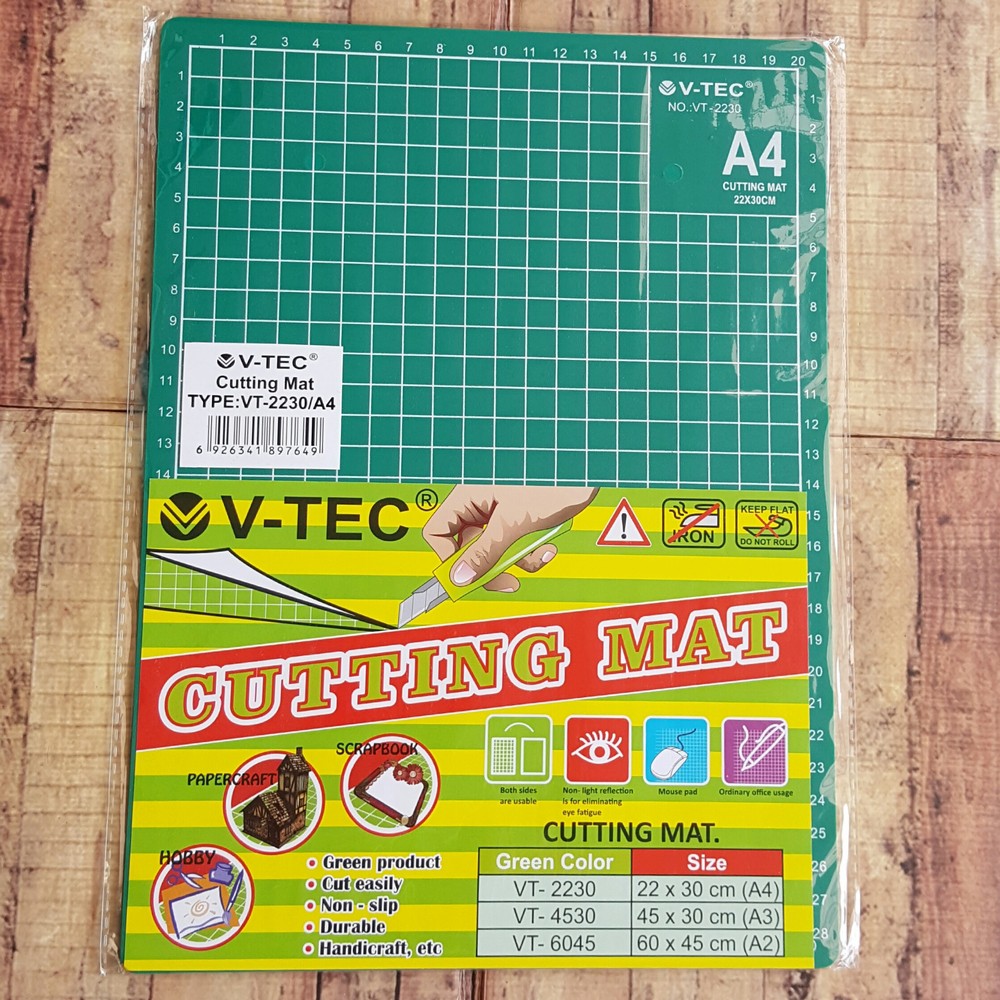 Jual Alas Potong Kertas Cutting Mat A4 Vtec Shopee Indonesia