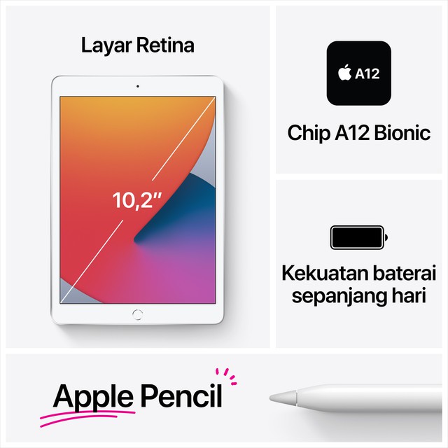 Apple iPad (第8世代) 128GB Wi-Fi スペースグレー 美品 Apple