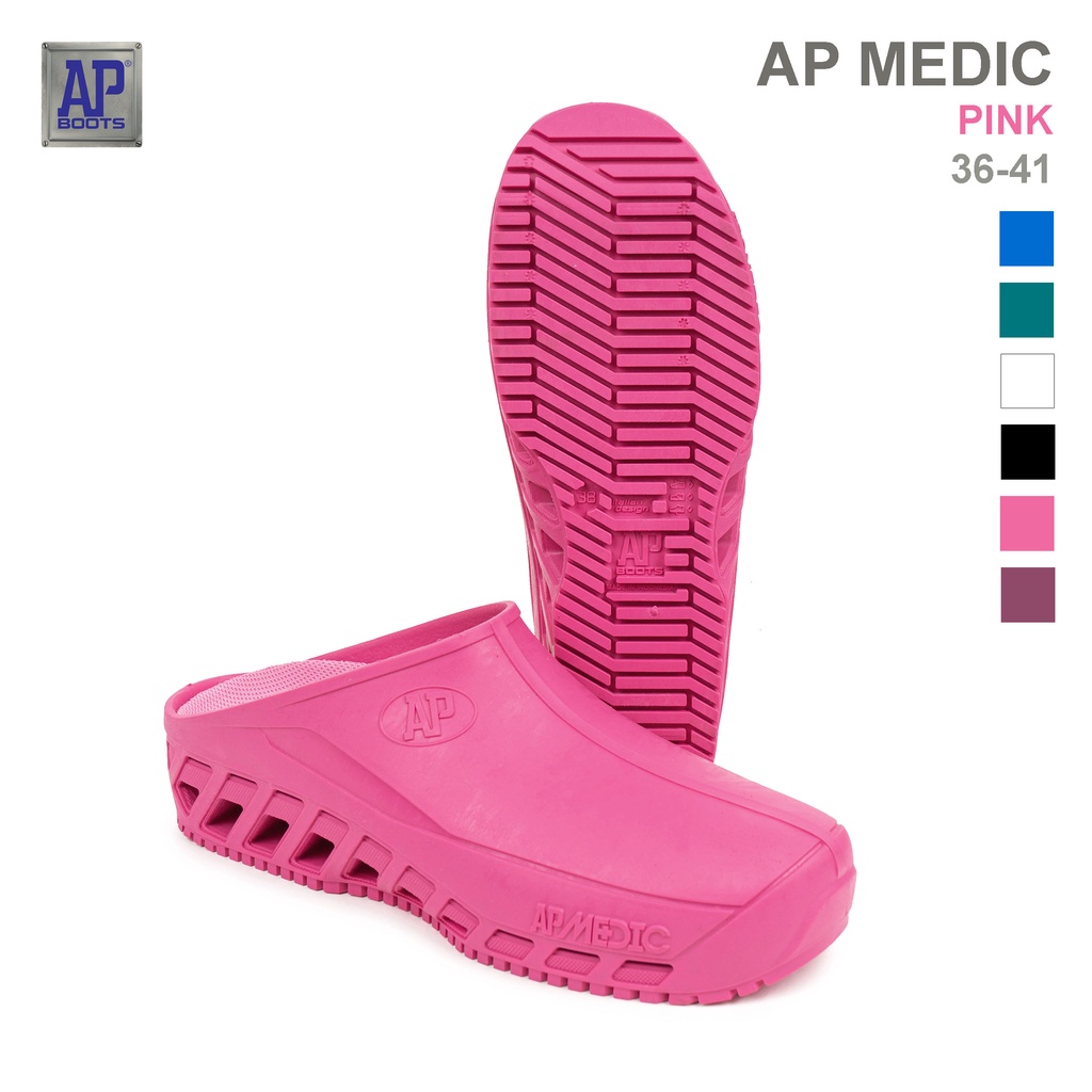 Jual AP Boots AP MEDIC Pink - Sepatu Medis APD | Shopee Indonesia
